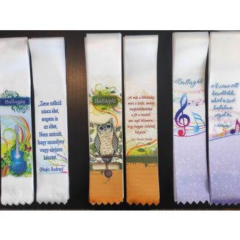 Ballagási szalag, 6 cm - választható nyomattal