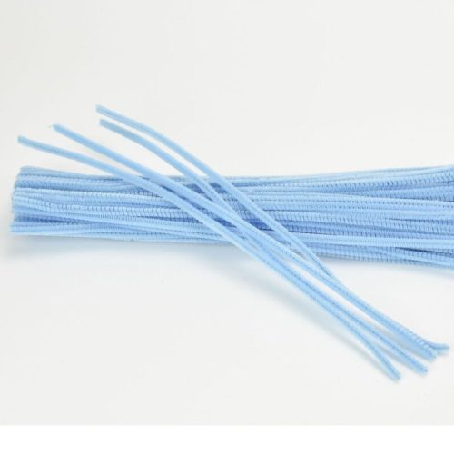 Halványkék, Babakék zsenília drót