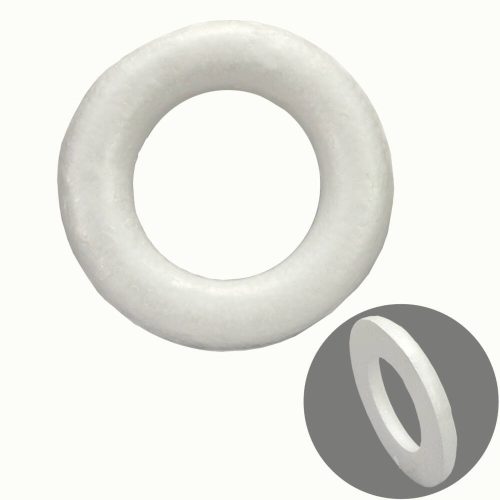 Polisztirol félkoszorú 20 cm