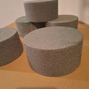 Kerek nagy oázis, száraz tűzőhab