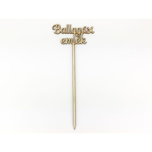 Ballagási emlék - beszúró