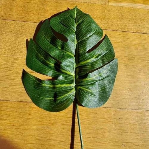 Monstera levél - 38 cm