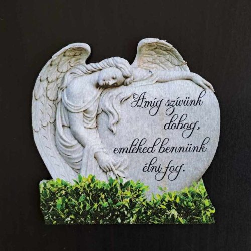 Angyalka táblával - Amíg szívünk dobog...