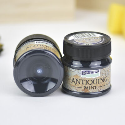Pentart antikoló festék - fekete_50 ml