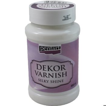 Selyem fényű dekor lakk - 100 ml