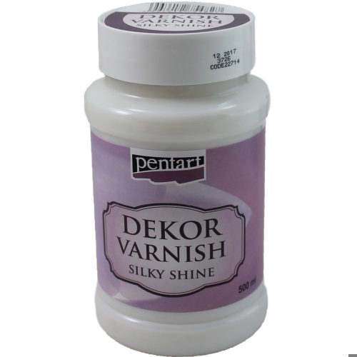 Selyem fényű dekor lakk - 100 ml